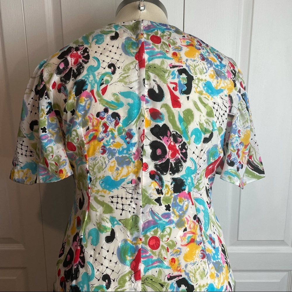 Retro Abstract Dress - Picture 8 of 10